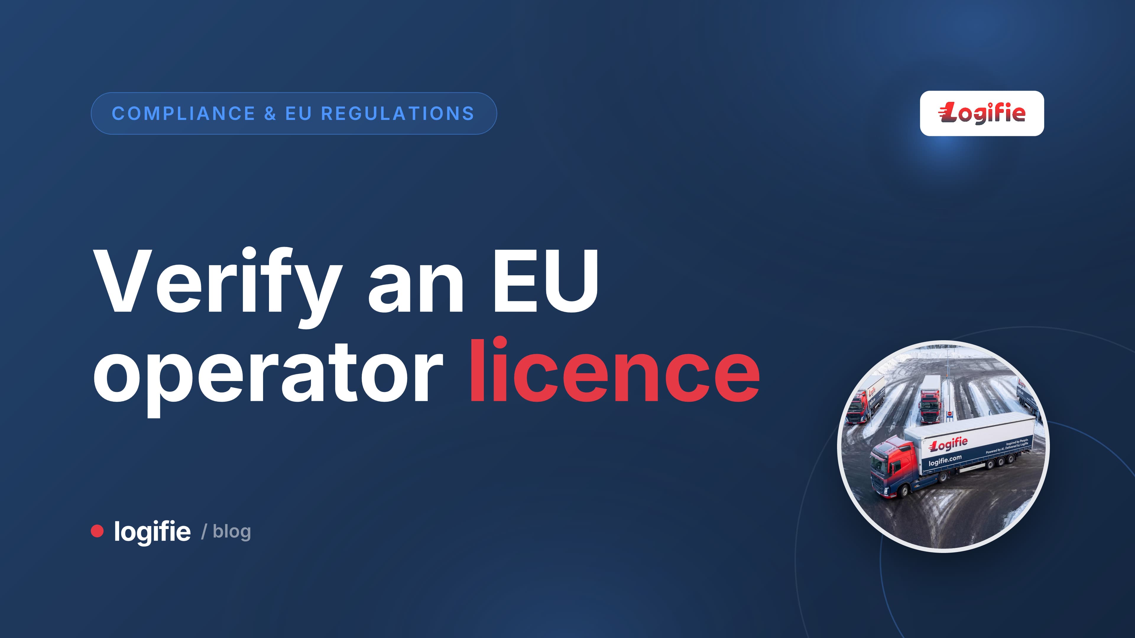 Certified EU operator's licence document being checked for validity against freight paperwork